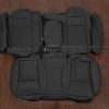 2005-2010 Chrysler 300c aftermarket leather seat interior kit - Dark Graphite - Rear seat upholstery with armrest and bolsters