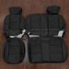 2001-2003 Ford F150 SuperCrew leather seat interior kit - Black - Rear seat upholstery