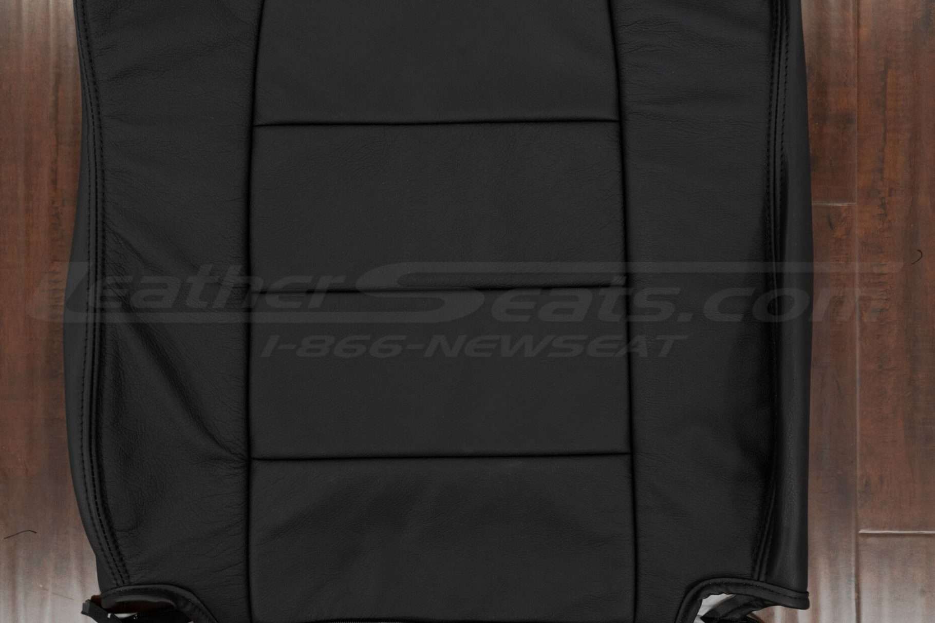 Insert section of Black backrest upholstery for Ford F-150 trucks