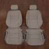 2011 Honda Civic Sedan aftermarket leather seat interior kit - Puddy - front seat upholstery