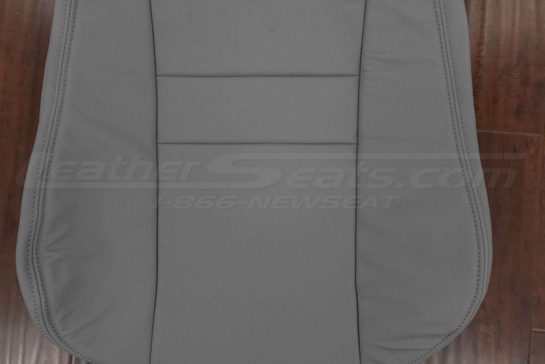 Insert section of stone leather honda civic backrest