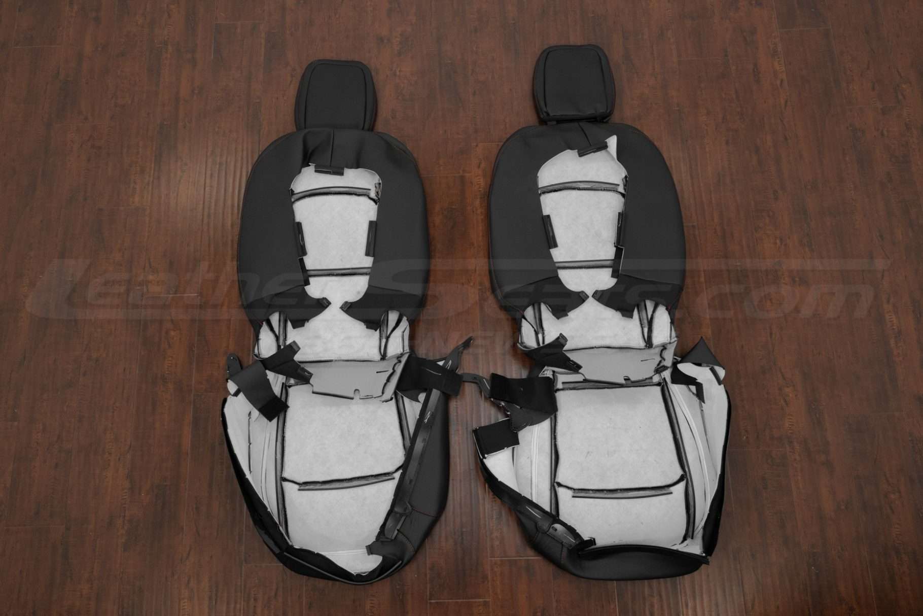 Front seat wrangler upholstery flipped