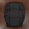2018-2024 Jeep Wrangler JL leather backrest upholstery in Black
