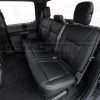 2017-2022 Ford F-250/F-350/F-450-F-550 afftermarket installed black leather seats - Rear seats from driver side