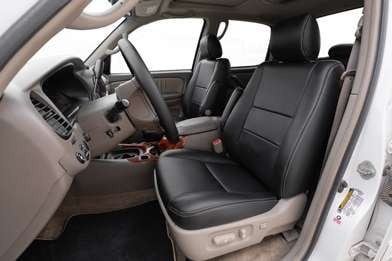 2005-2006 Toyota Tundra Black Leather seat upholstery kit
