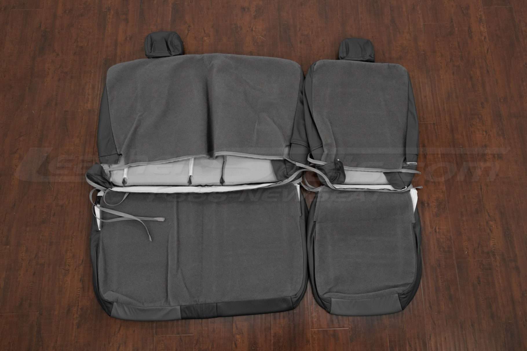 Superduty rear seat upholstery flipped