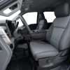 2024 Ford SuperDuty Low Back Bucket seat configuration with premium leather seat covers installed