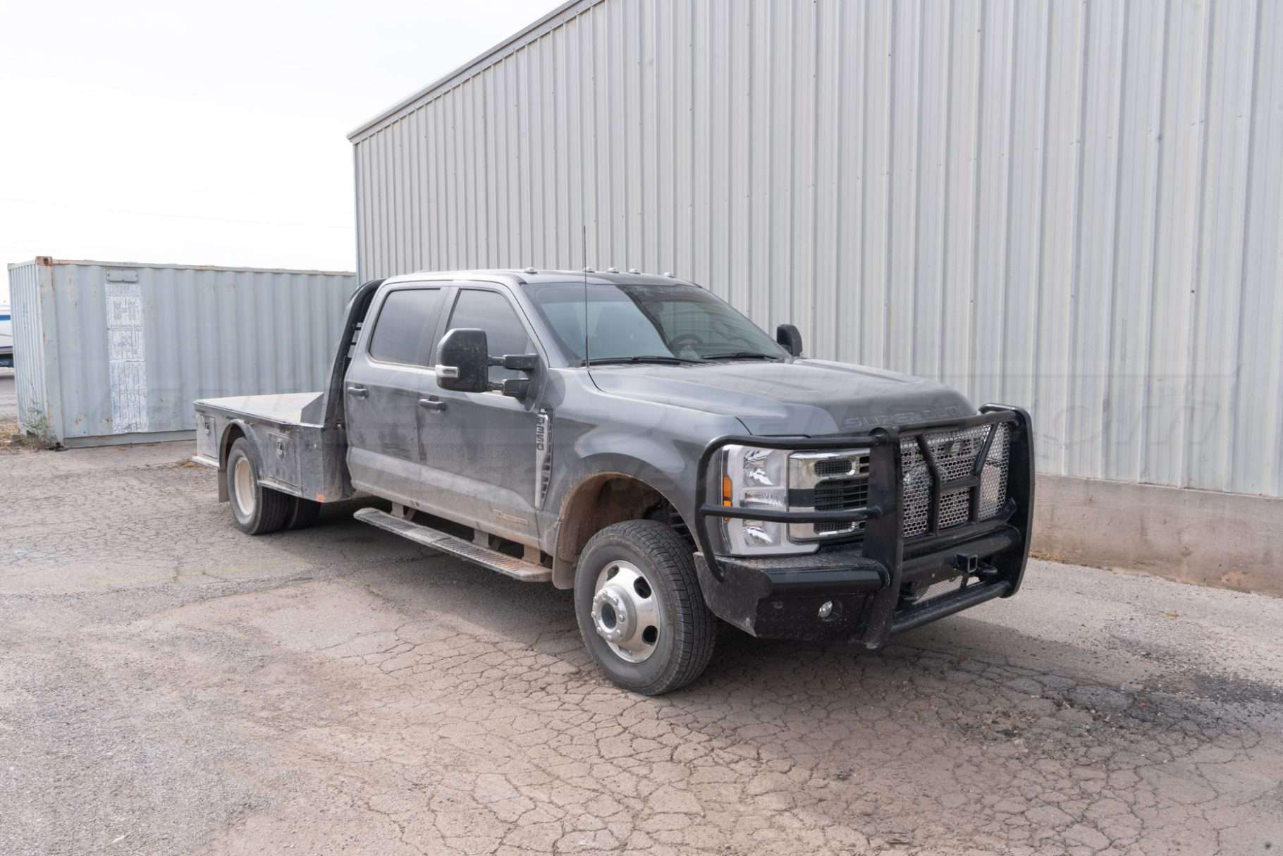 2024 Ford F-350 XL Crew Cab Flat Bed exterior - Silver