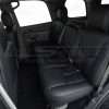 2003-2006 Chevrolet Tahoe with installed premium black leather seats - Rear seats from driver side