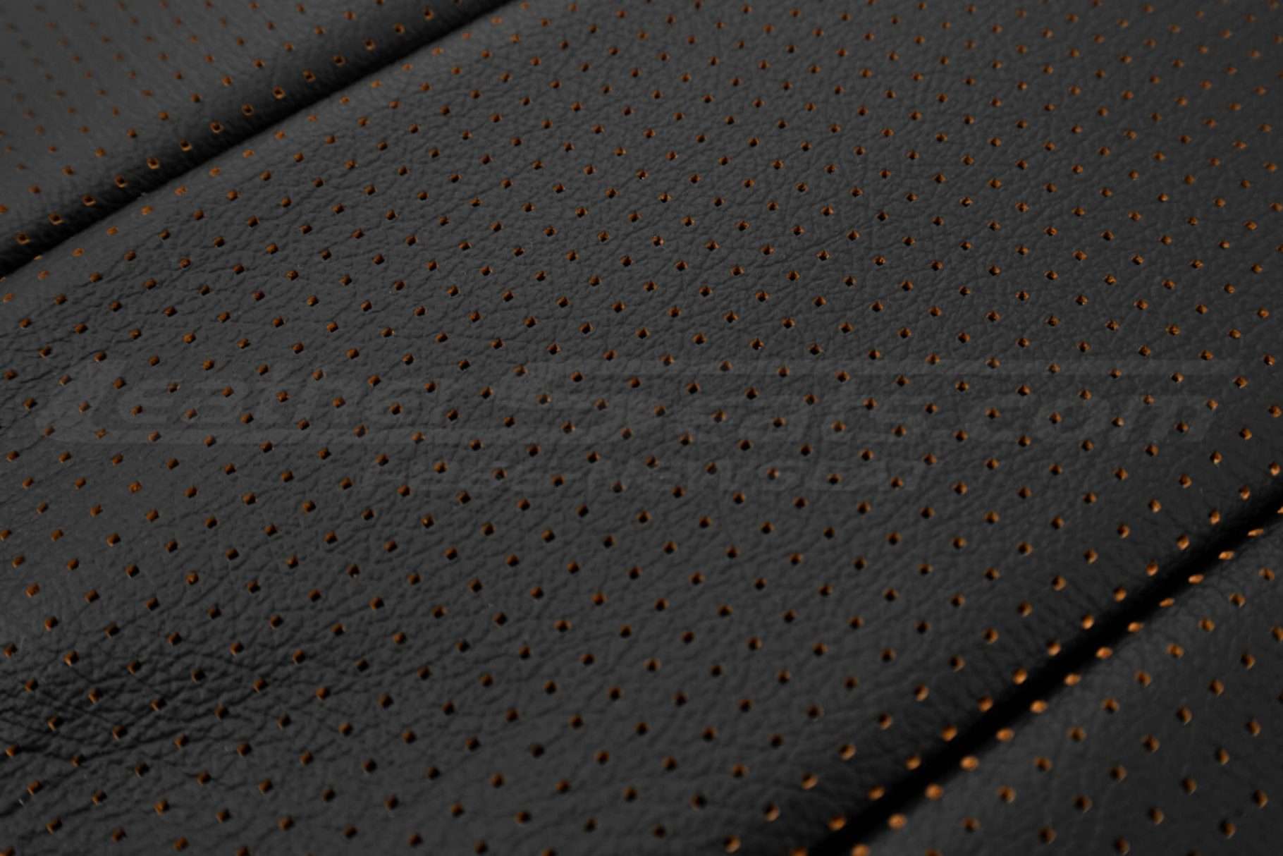 Piazza Orange Perforation extreme close-up