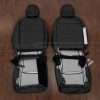 Front seat Honda HRV leather upholstery flipped