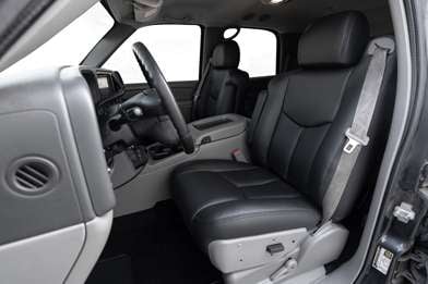 2003-2006 Black Tahoe leather seat covers