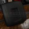 Top down side view on wireless charging console lid cover for dodge trucks