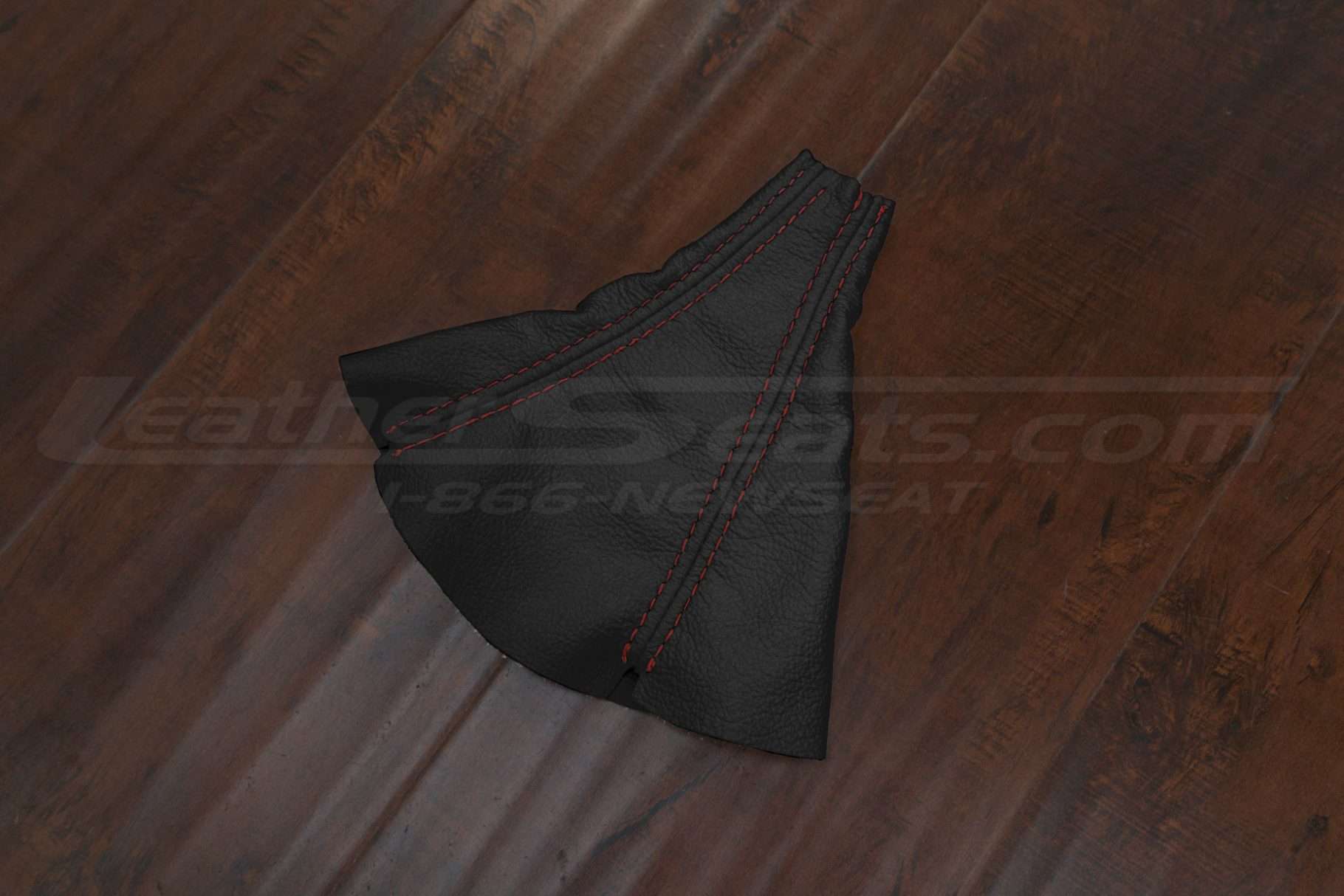 Alternative flat lay of 2000-2009 Honda S2000 leather shift boot upholstery