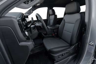 2022-2024 Chevrolet Silverado leather seat interior kit - Black/charcoal - Featured Image
