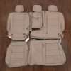 2011-2022 Jeep Grand Cherokee Aftermarket leather sat interior kit - Adobe - rear seat upholstery w/ armrest