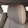 Jeep Grand Cherokee Adobe leather headrest close-up
