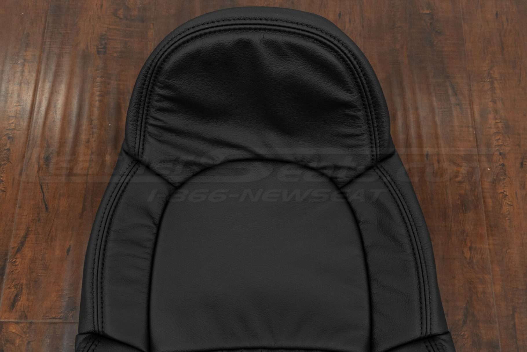 Upper section and headrest portion of corvette base bucket seats