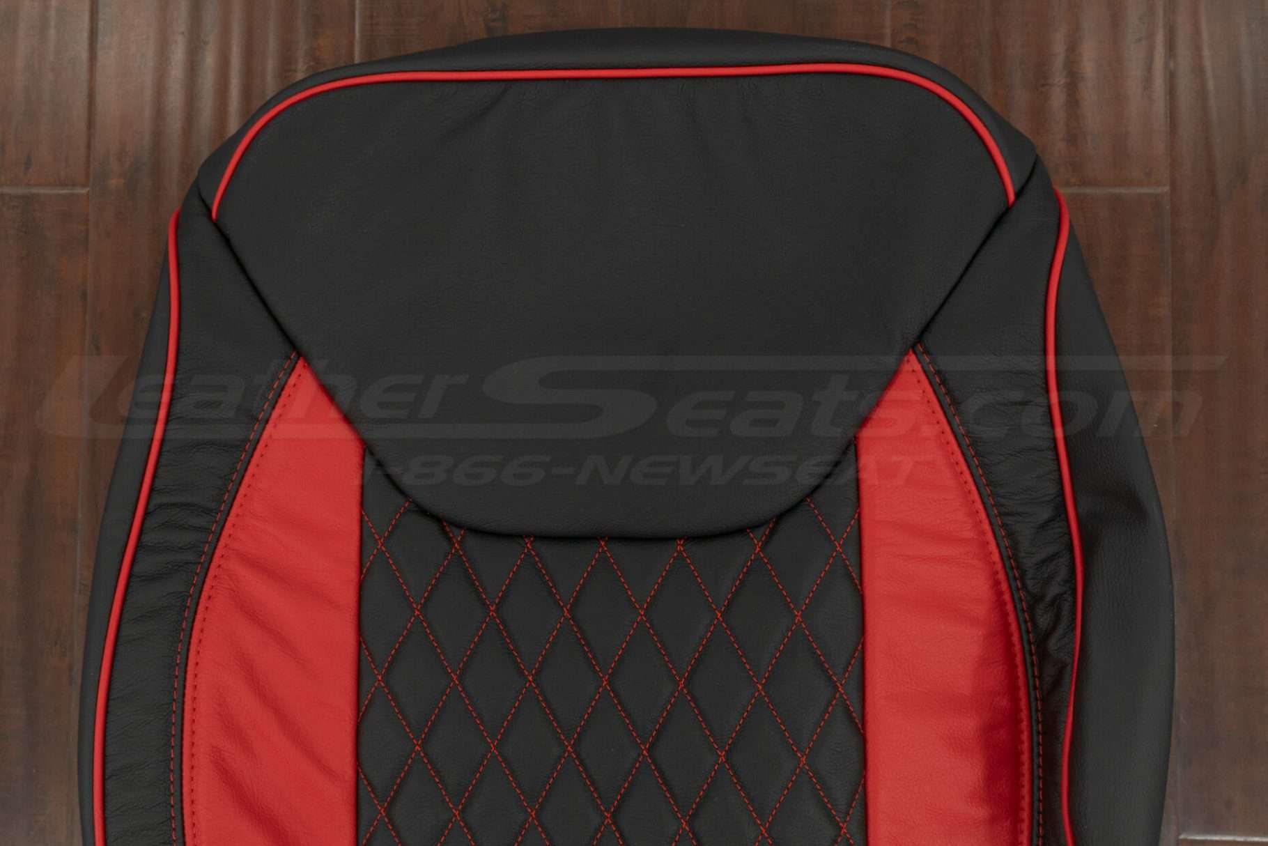 Upper section of front backrest upholstery for jeep wrangler jk