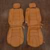 2003-2008 Nissan 350z leather seat interior kit - burnt orange - front seat upholstery