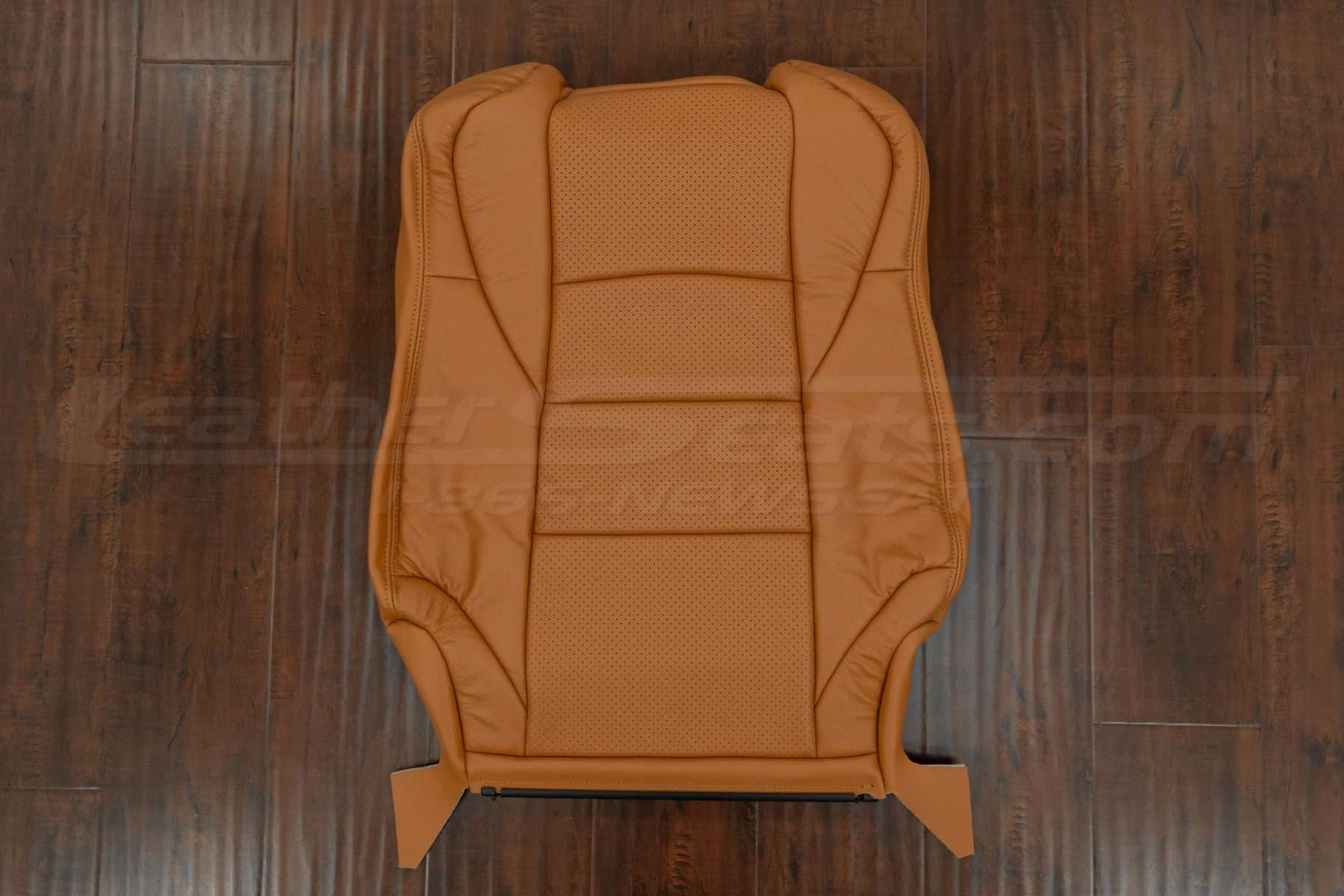 2003-2008 Nissan 350Z leather backrest upholstery in Burnt Orange