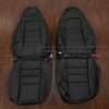 1997-2002 Jeep Wrangler TJ aftermarket leather seat interior kit - Black - front seat upholstery