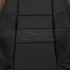 Black leather backrest leather texture - jeep wrangler 2 door