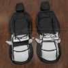 Front seat mazda 3 leather upholstery flipped
