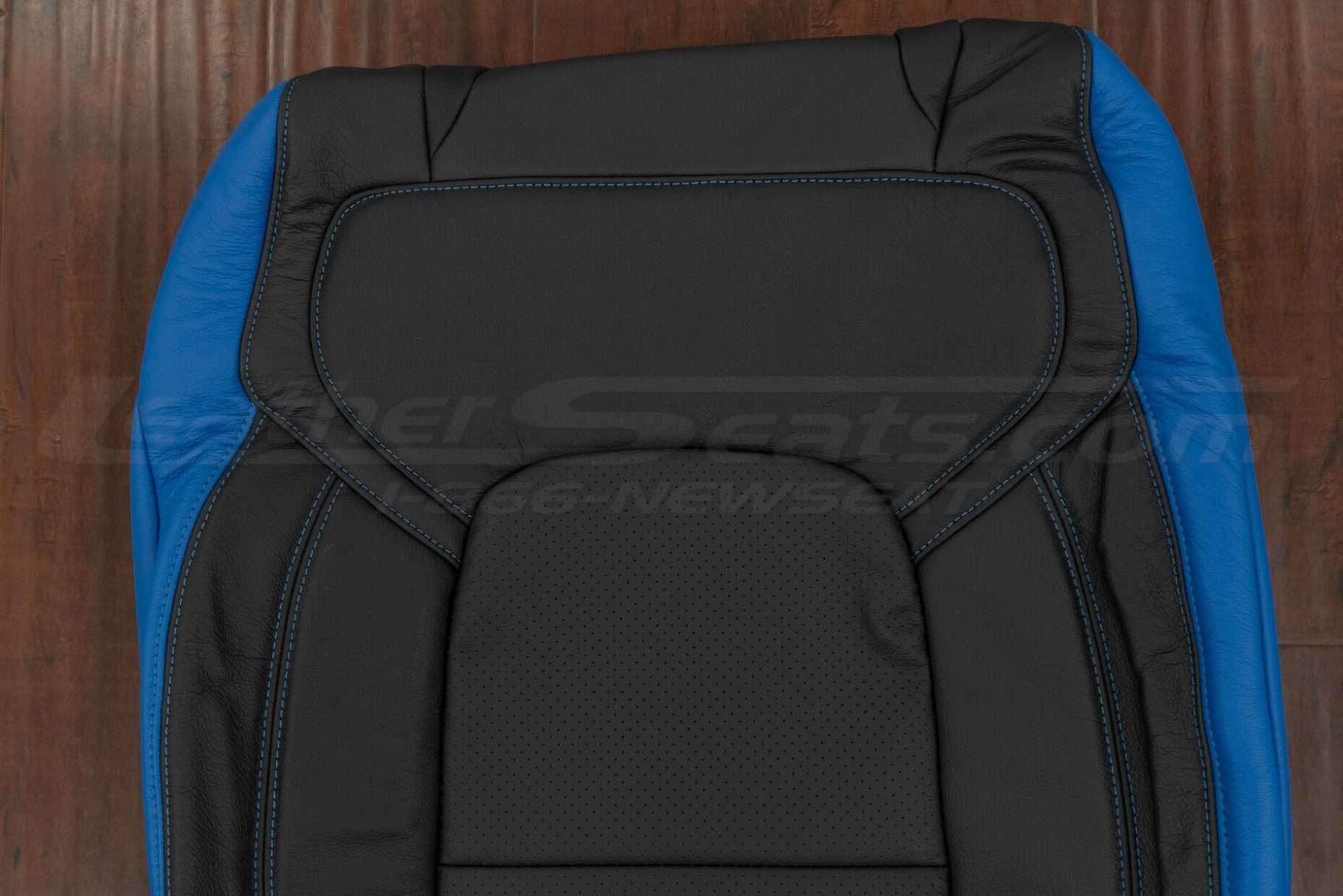 upper section of dodge ram leather backrest upholstery