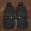 2011-2024 Toyota 4Runner leather seat interior kit - Black -Front seat upholstery