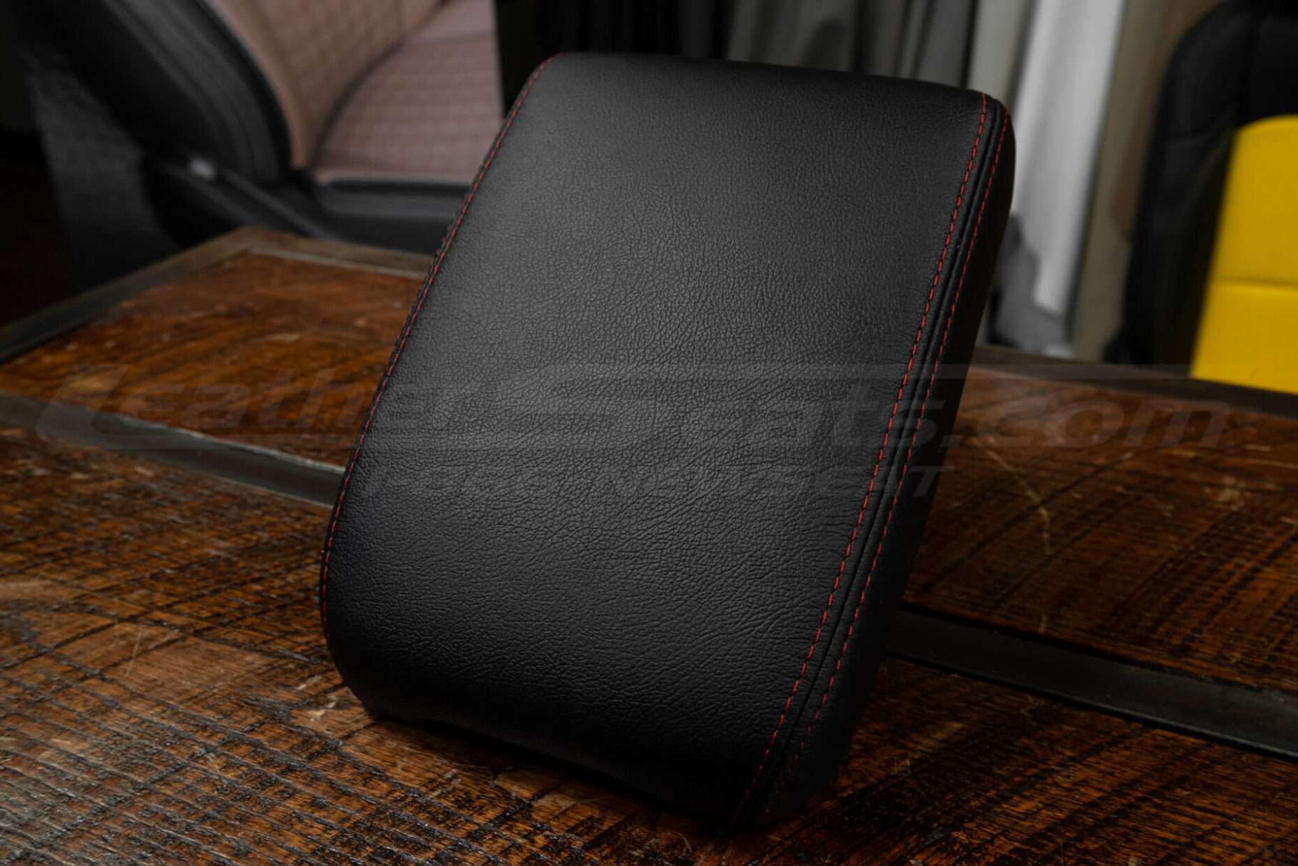 2016-2023 Toyota Tacoma leather console lid cover upholstery