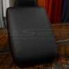Top-down low view of Toyota Tacoma TRP Pro leather console lid cover