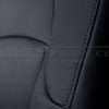 Matching Black stitching on Toyota 4Runner black leather covers