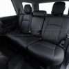 OEM Graphite/Black leather seat covers installed for Toyota 4Runner