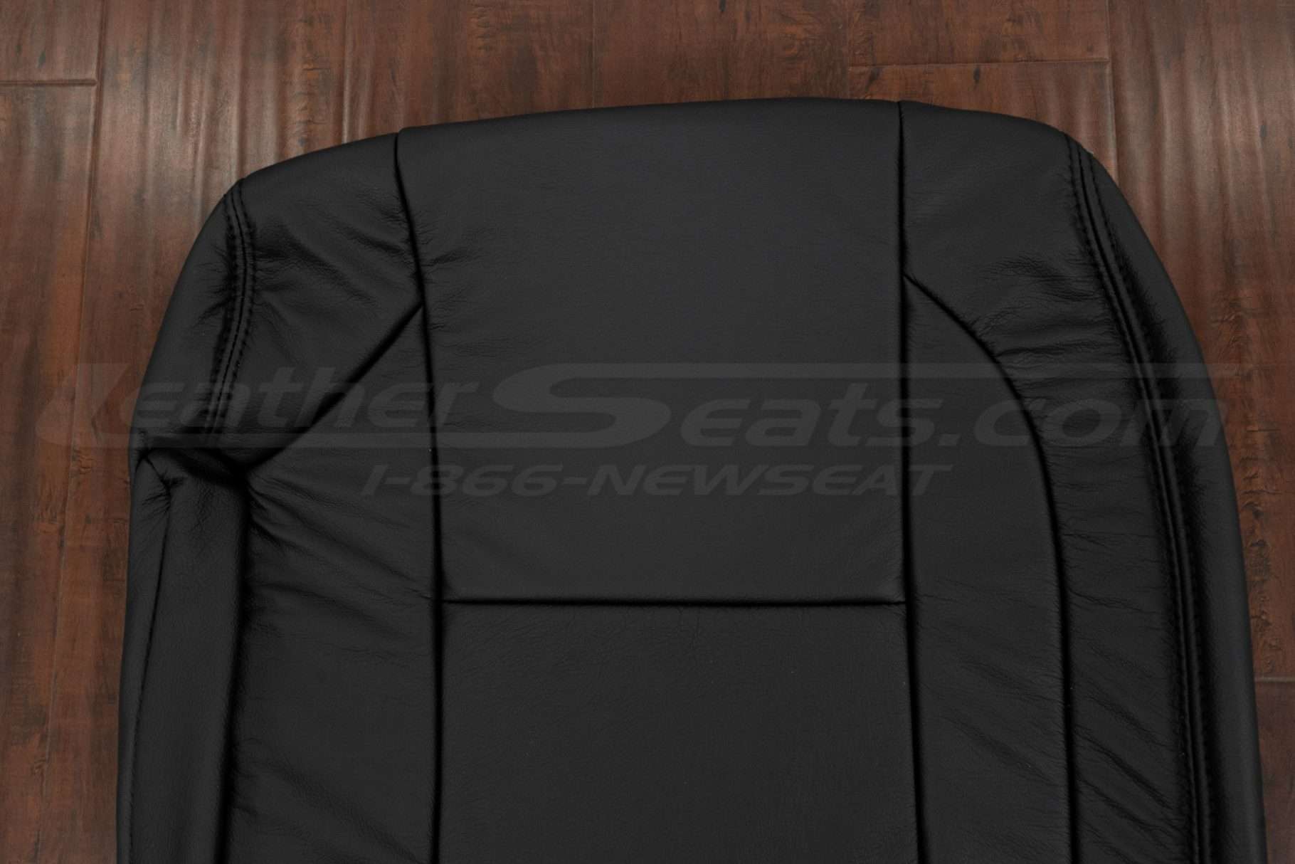 Upper section of Nissa Armada leather Black backrest
