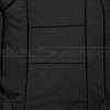 Insert section of black leather Nissan Armada backrest