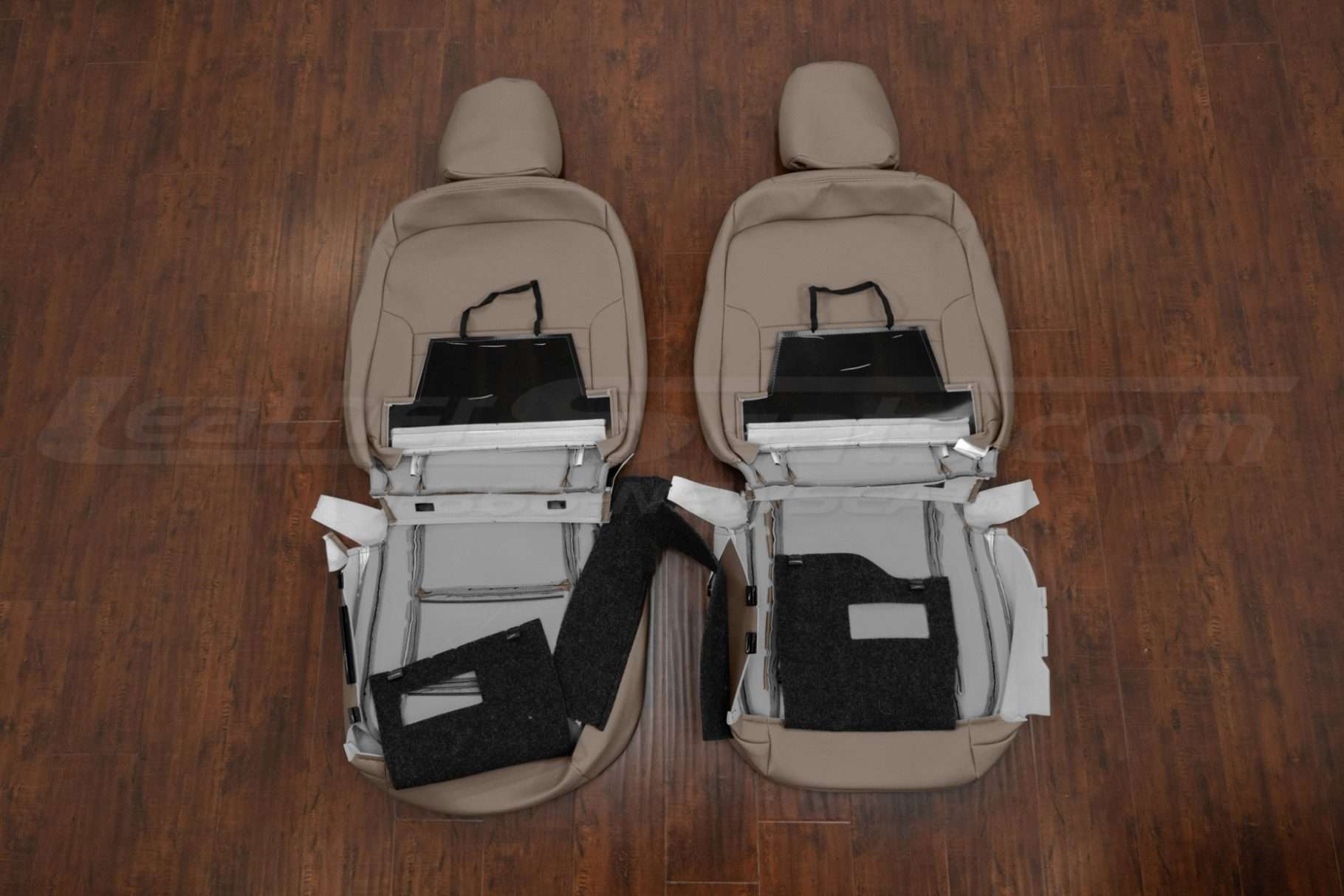 Front seat 2015 corolla leather upholstery flipped