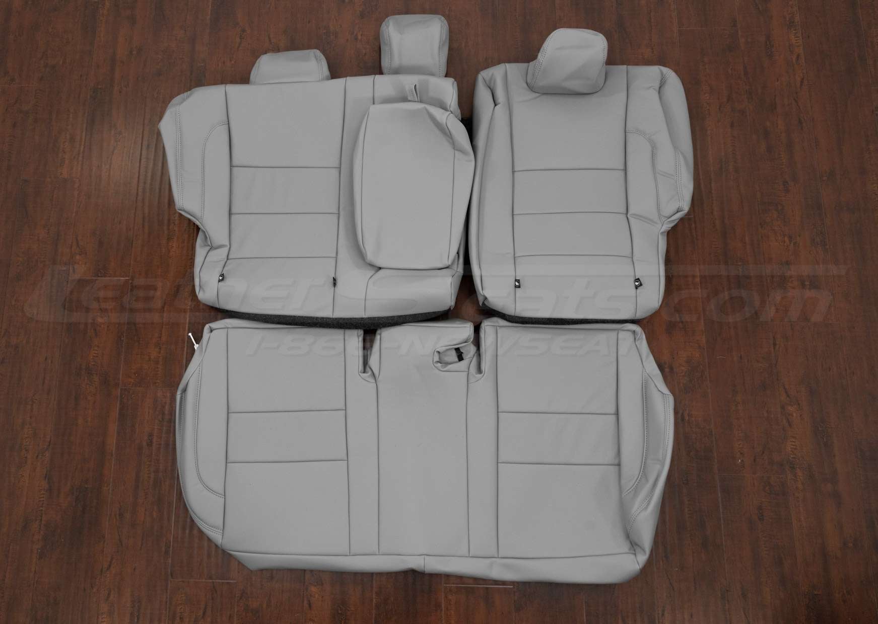 2017-2019 Toyota Corolla leather backrest upholstery in ash - rear seats with armrest