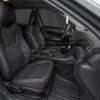 2011-2014 Subaru Impreza WRX aftermarket installed leather seats - Black - front seat passenger side