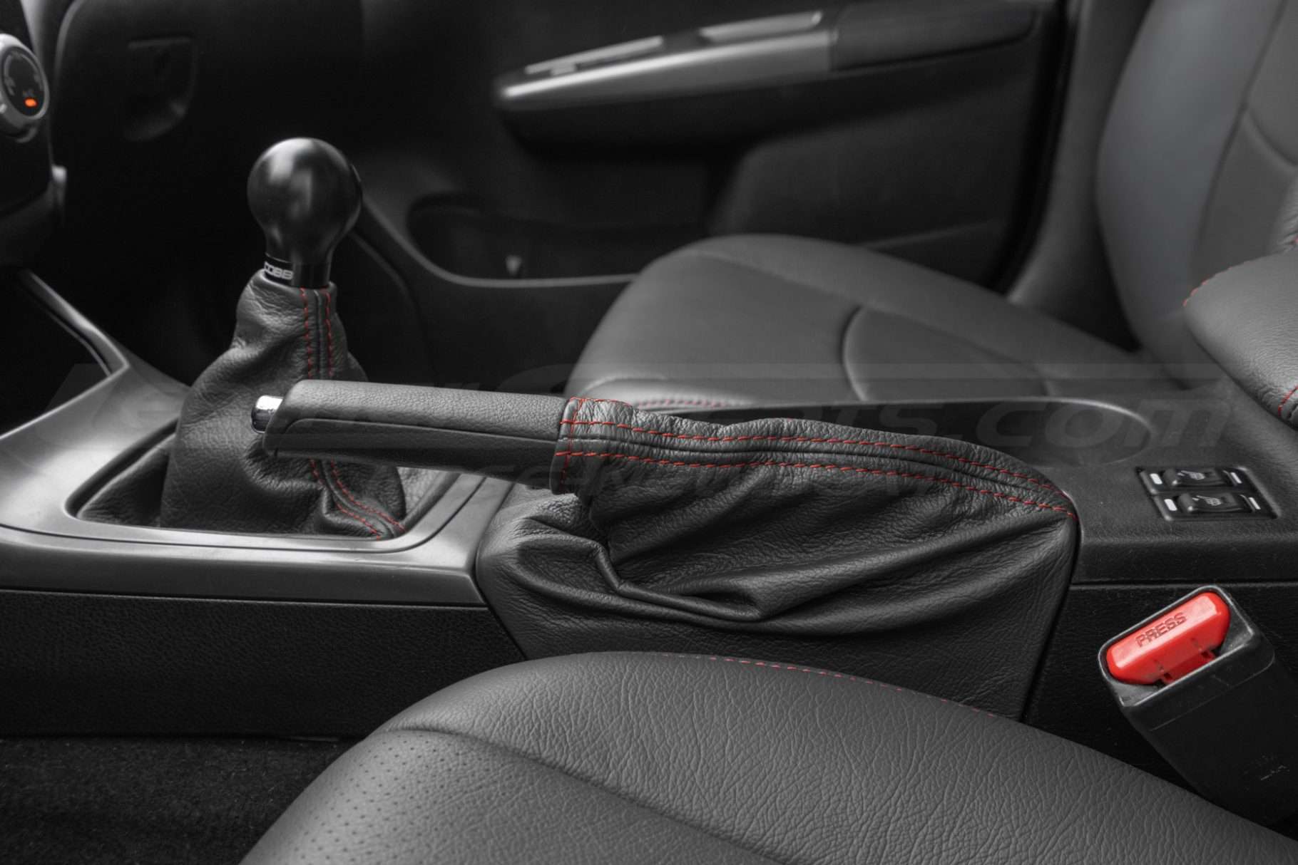 2008-2016 Subaru Imprza WRX Premium Emergency Brake leather cover