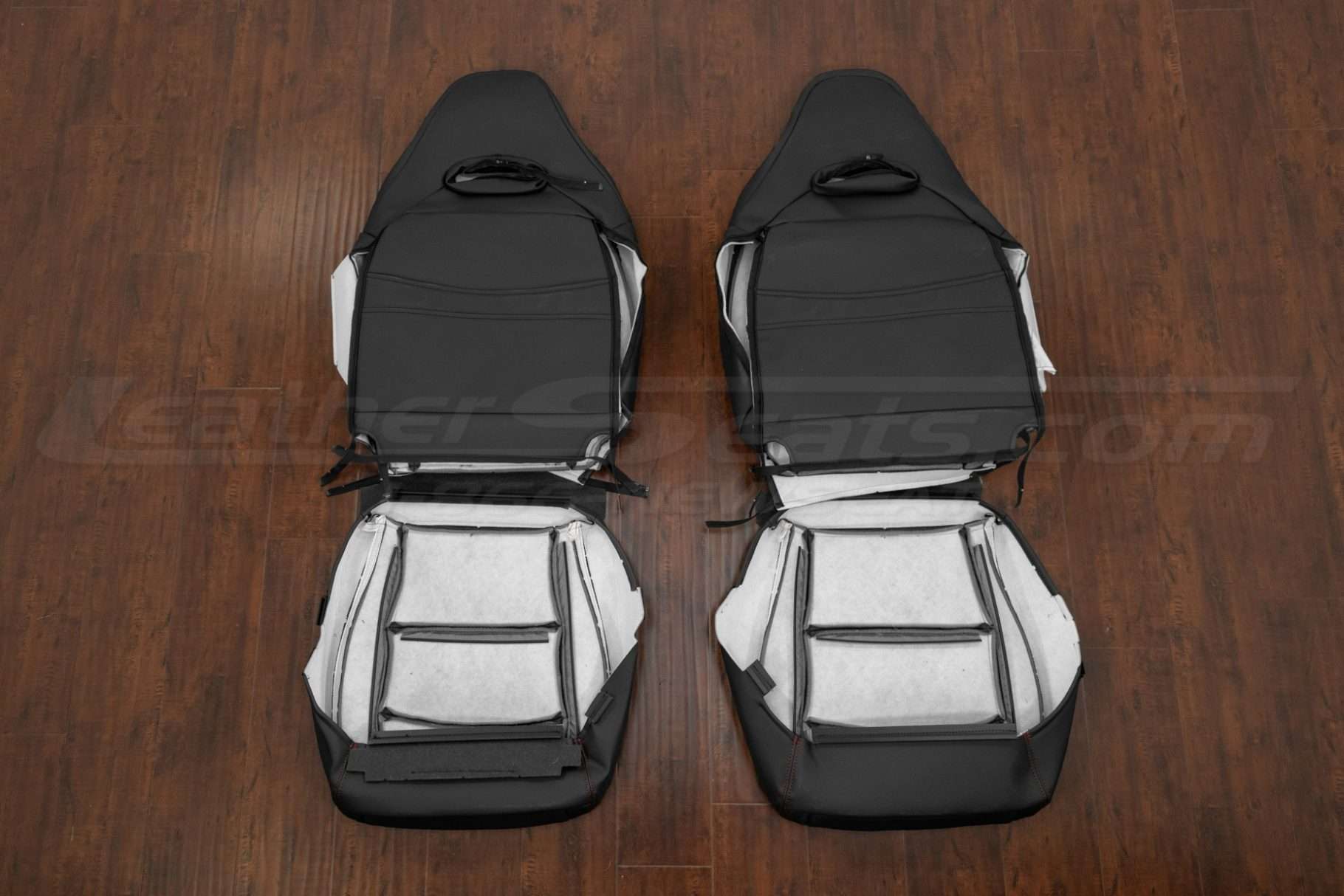 Impreza WRX front seat upholstery flipped