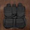2011-2014 subaru Impreza WRX leater seat interior kit - Black - Rear seat upholstery with armrest