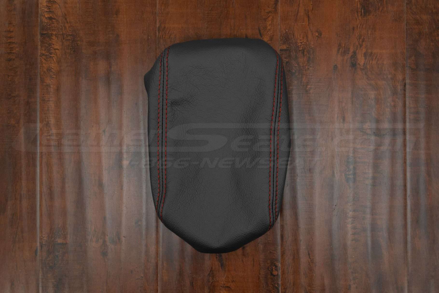 Top-down flat lay of Impreza WRX sedan console lid cover
