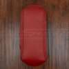 Top-down flat lay of leather console lid cover for Pontiac GTO car