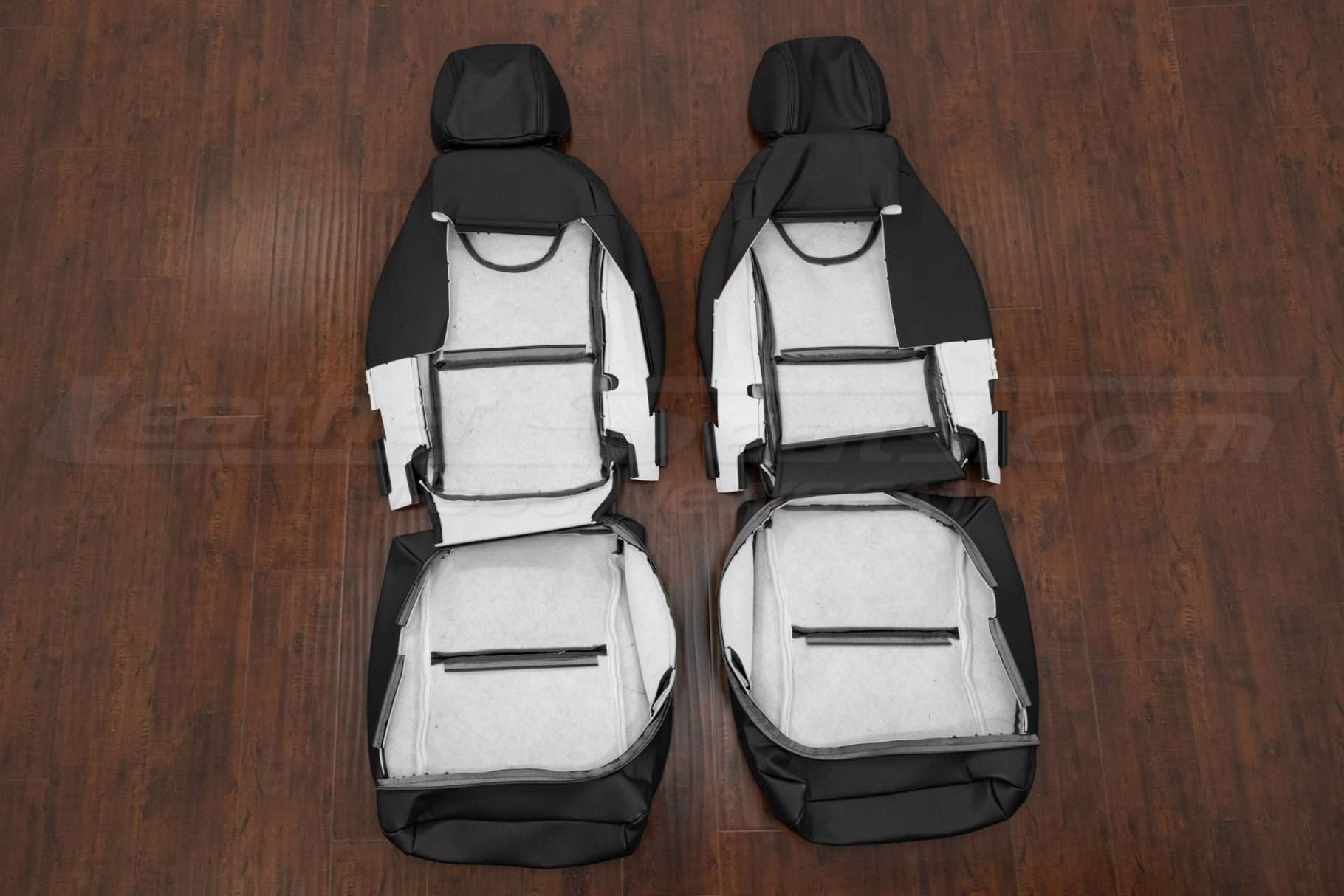 Back view of G6 front seat elather upholstery