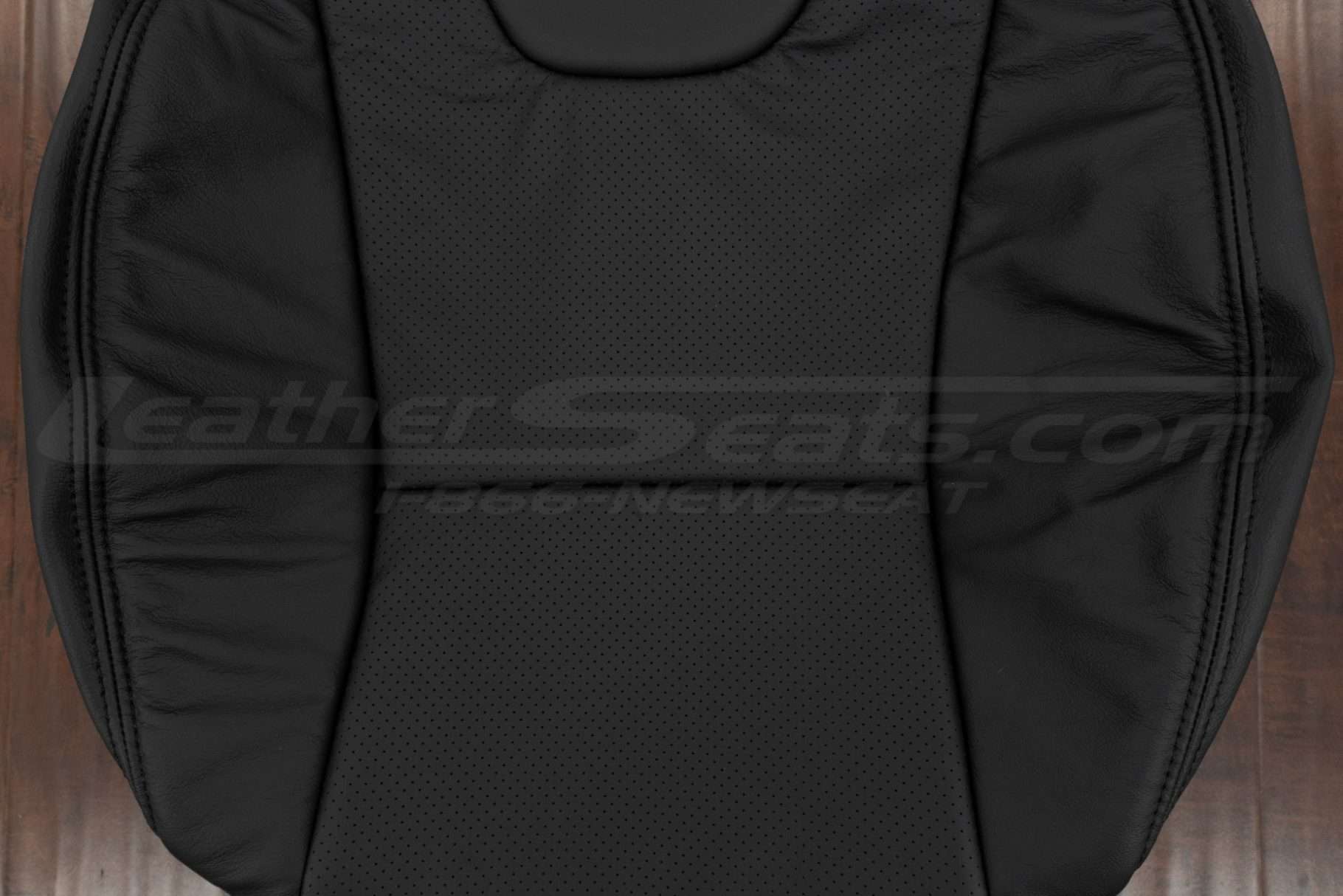 Perforated Combo section of backrest upholstery