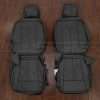 2012-2016 Ford Expedition leather seat interior kit - Dark Graphite/Charcoal - Front seat upholstery