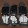 2012-2016 Ford Expedition aftermarket leather seat kit - middle row flipped