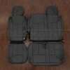 2012-2016 Ford Expedition leather seat interior kit - dark graphite - third row upholstery