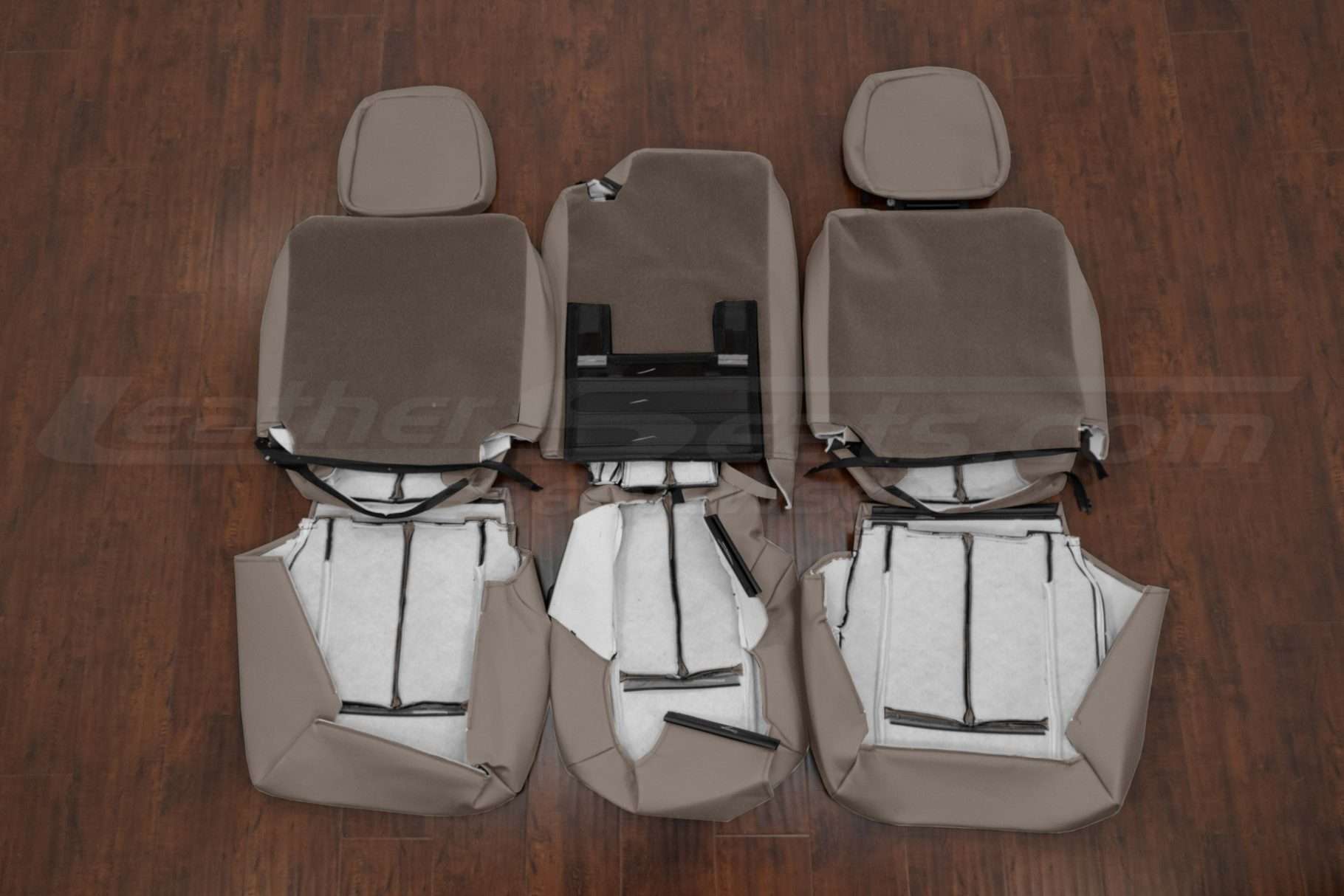 Middle row 40/20/40 ford expedition leather covers